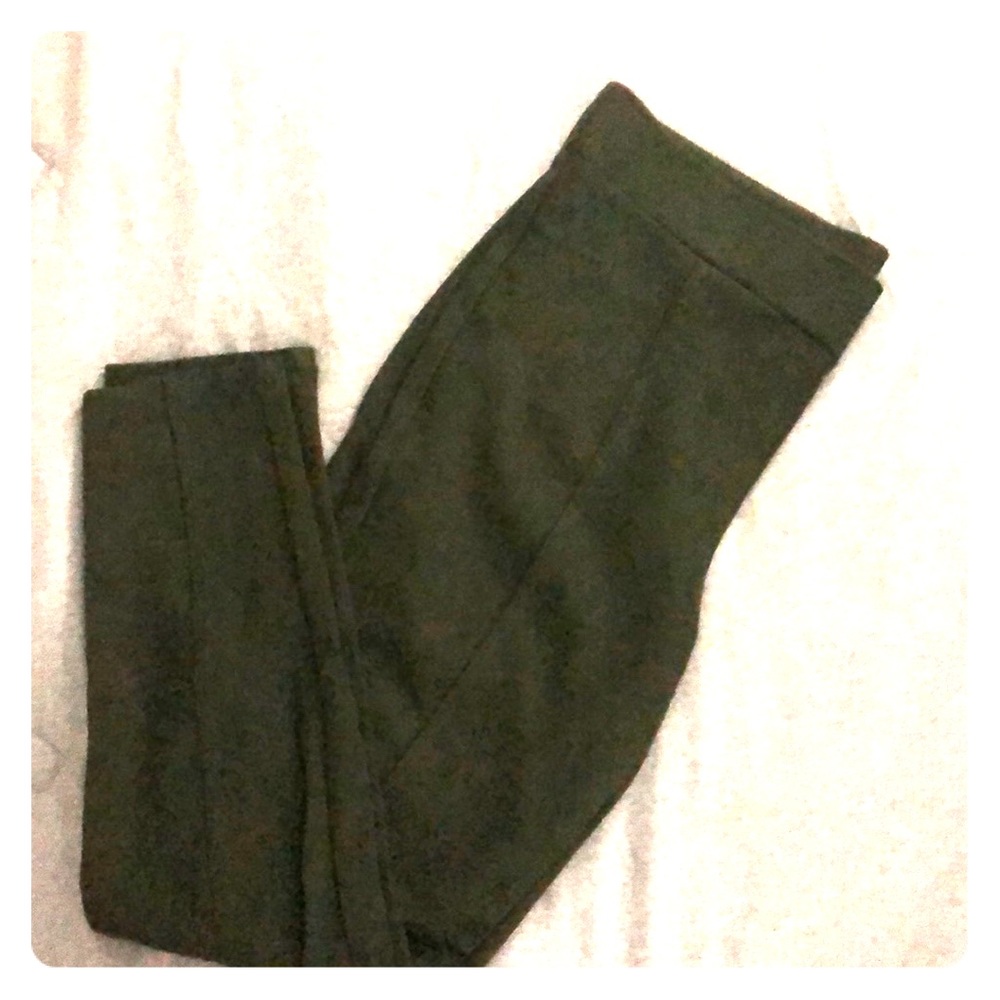 Olive green Legging Dress Pant